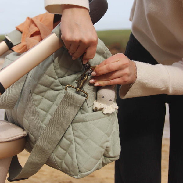 Baby Changing Bag with Pram Clips (Sage)