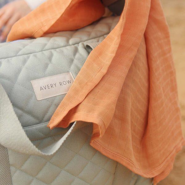 Baby Changing Bag with Pram Clips (Sage)