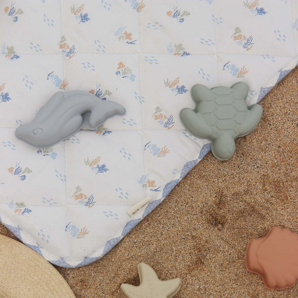 Quilted Stay & Play Mat (Coastline)
