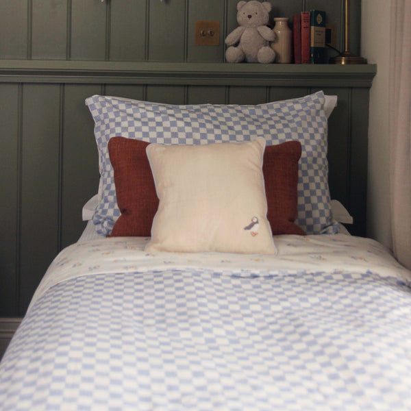 Organic Cotton Single Bedding Set (Waves)