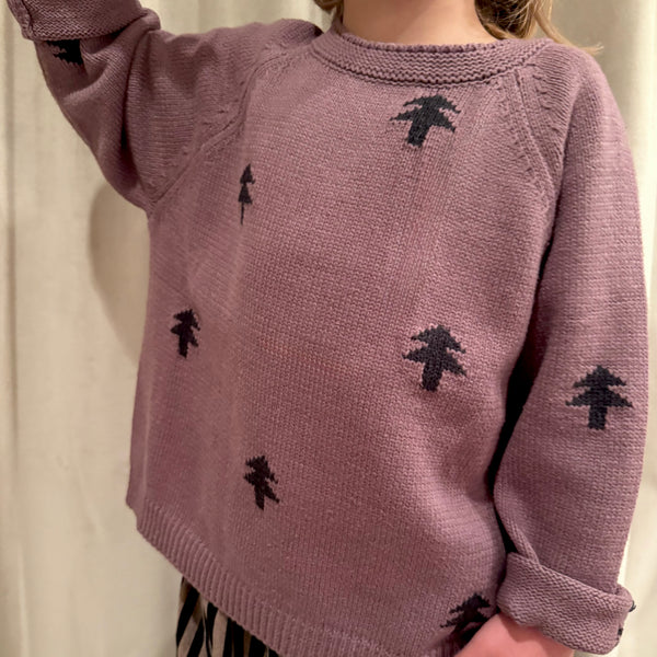 Natale Cotton Knit Festive Jumper (Fig)