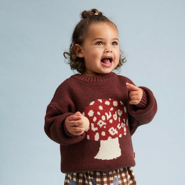 Lori Toadstool Cotton Knit Sweater