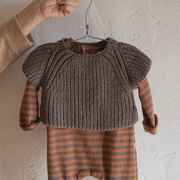 Indy Knitted Layering Vest (Earth)