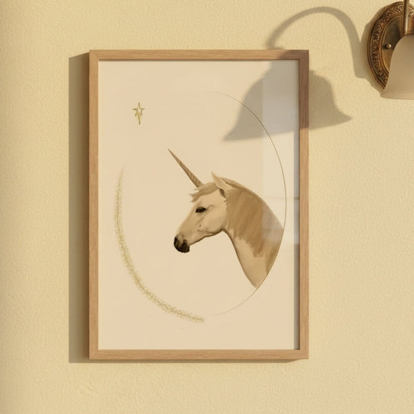 I Believe in Unicorns Art Print