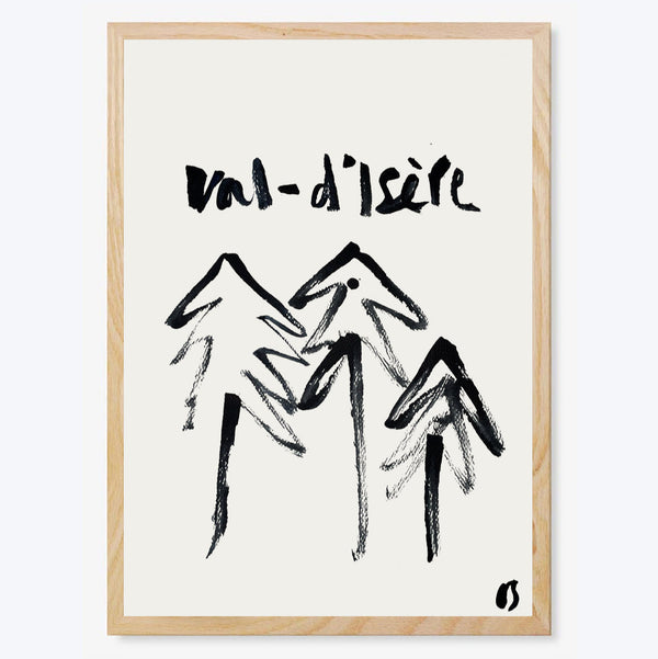 Val-D'Isère Art Print