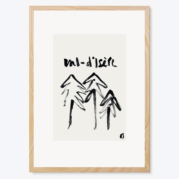 Val-D'Isère Art Print