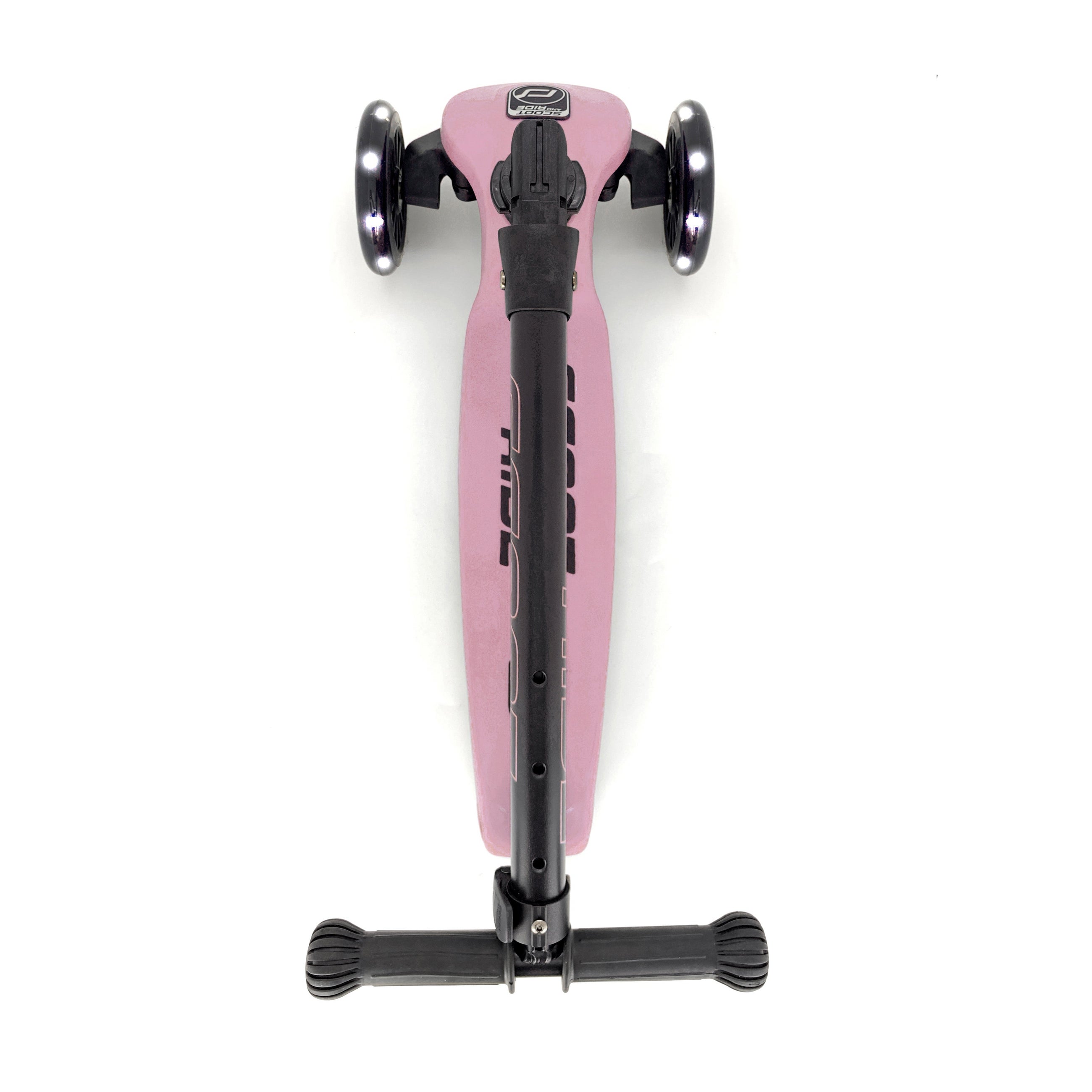 Scoot & Ride Highway Kick 3 Scooter with LED Wheels - Rose