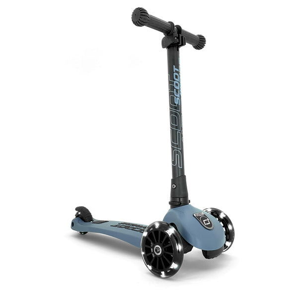 Highway Kick 3 Fold Away Scooter with LED Wheels (Steel)