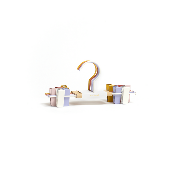 Kids Coated Wire Clip Hangers Set of 5 (Summer)