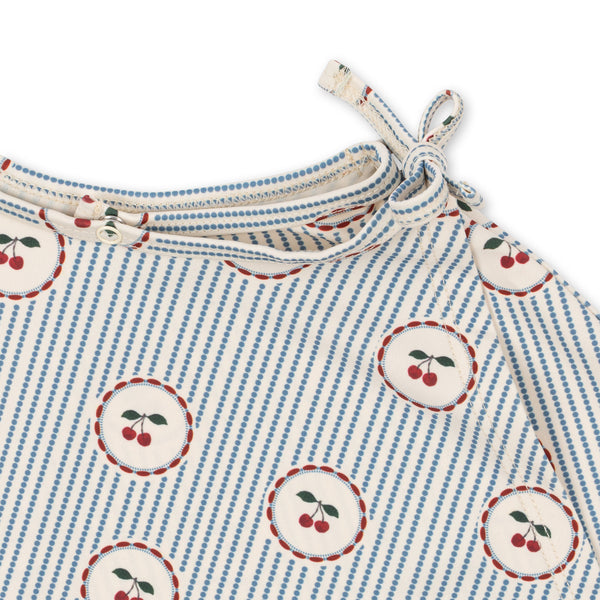 Cherry Print Swim Skirt