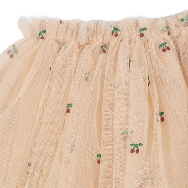 Glitter Cherry Print Ballerina Tutu Skirt