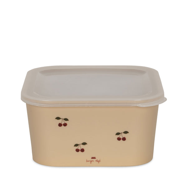 Cherry Print Food Container Lunch Boxes Set of 4