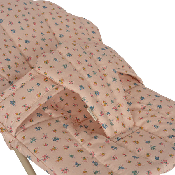 Bloomie Blush Cotton Quilted Doll Bouncer