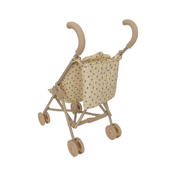 Ditsy Vintage Floral Print Cotton Quilted Dolls Stroller