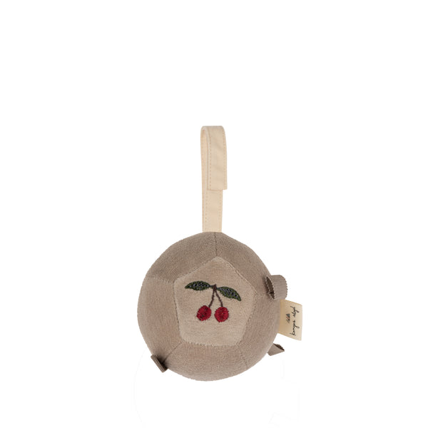 Cherry Embroidered Soft Ball Baby Toy
