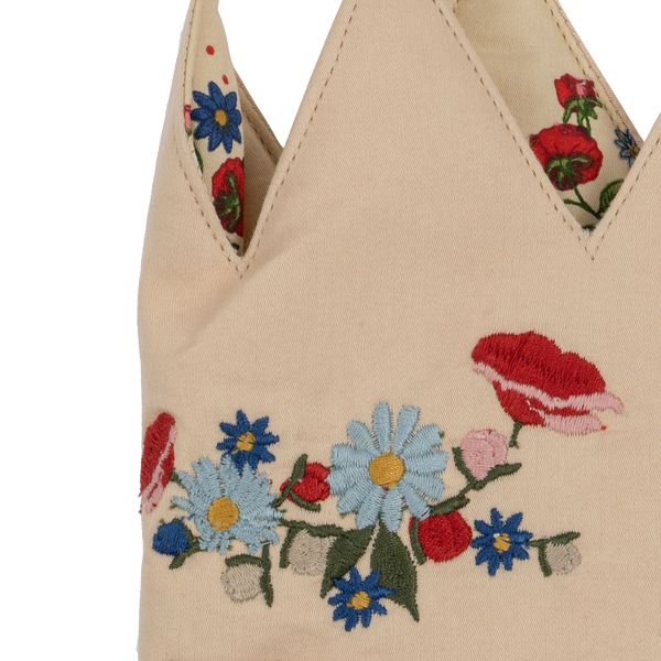 Floral Embroidered Birthday Crown