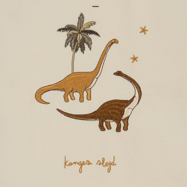 Dinosaur Embroidered 'How Tall Am I Now' Height Wall Chart with Ages