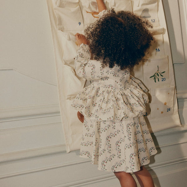 Etty Floral Frilled Dress