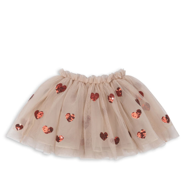 Yvonne Sequin Love Heart Tutu Skirt