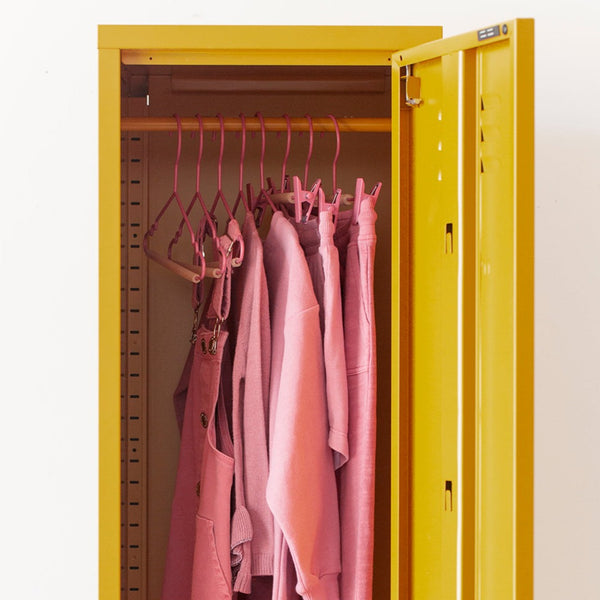 Kids Coated Wire Top Hangers Set of 10 (Berry)