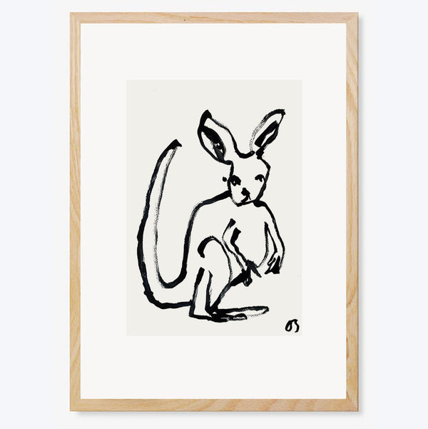 Le Kangourou Art Print