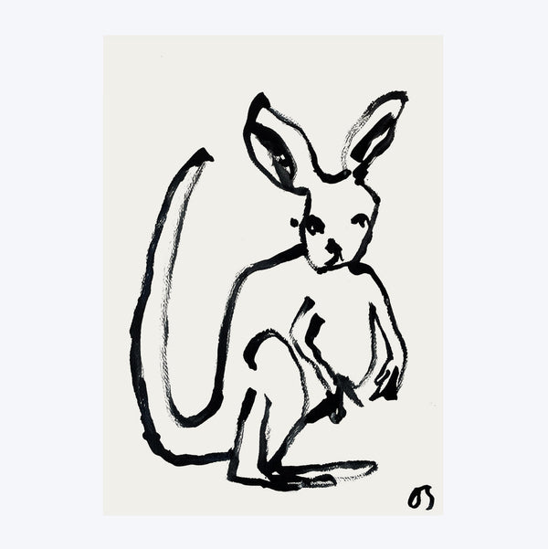Le Kangourou Art Print