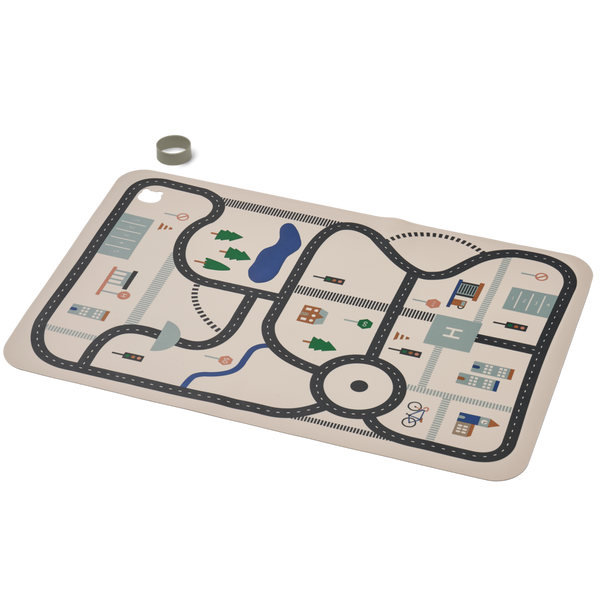 Kofi Roadmap Printed Silicone Creative Playmat