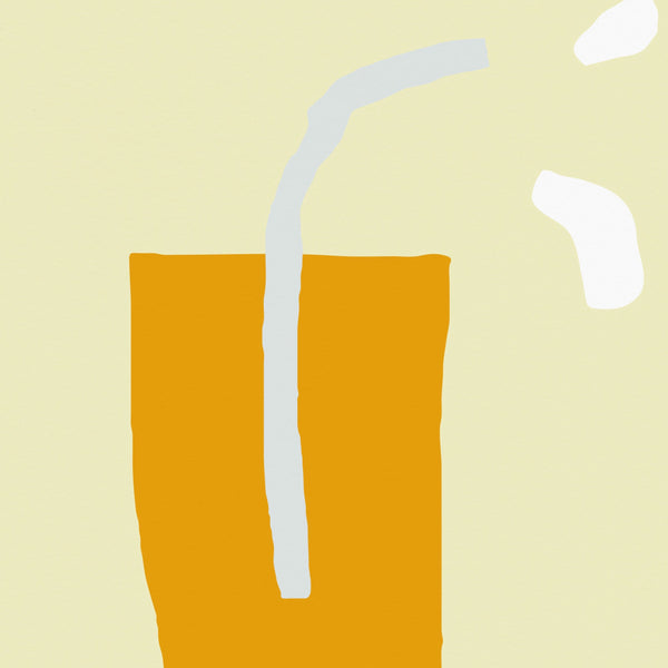 L for Lassi- Alphabet Art Print