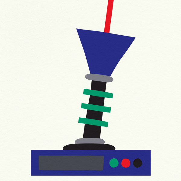 L for Laserbeam- Alphabet Art Print
