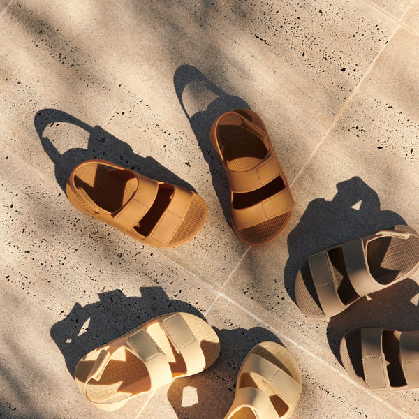 Joy Velcro Waterproof Sandals (Golden Caramel)