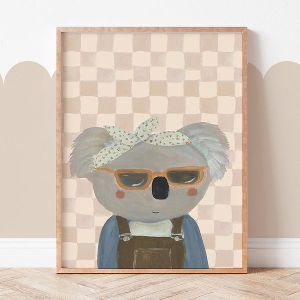 Bring Me Sunshine Koala Print Art Print