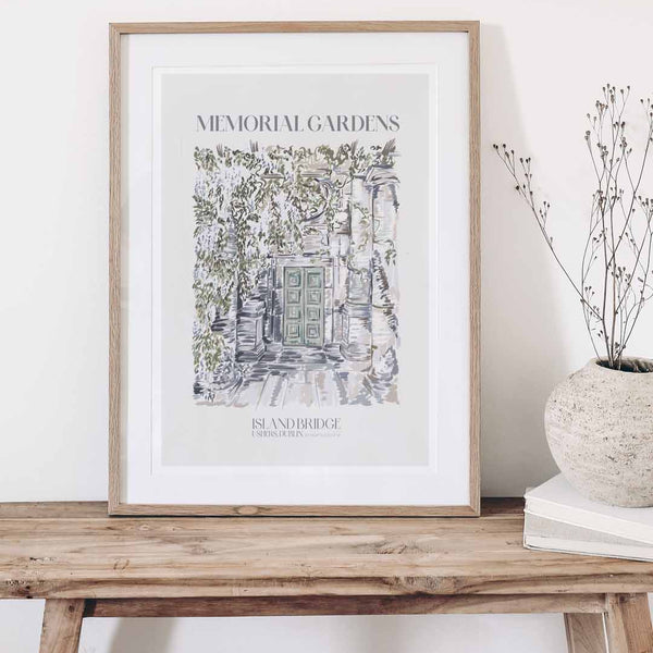Dublin Memorial Gardens Art Print