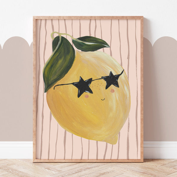 Lemon Squeezy Art Print