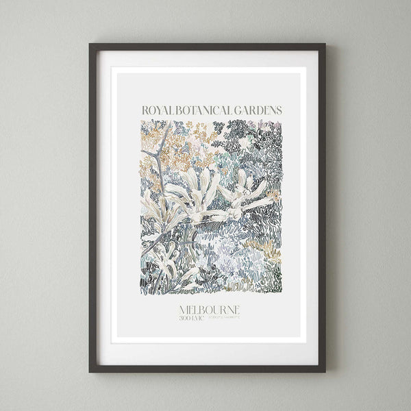 Melbourne Botanical Art Print