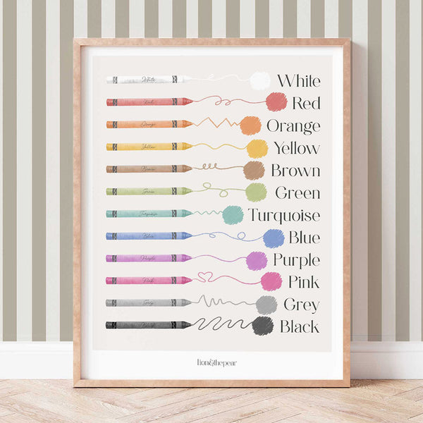 My Colourful World Art Print