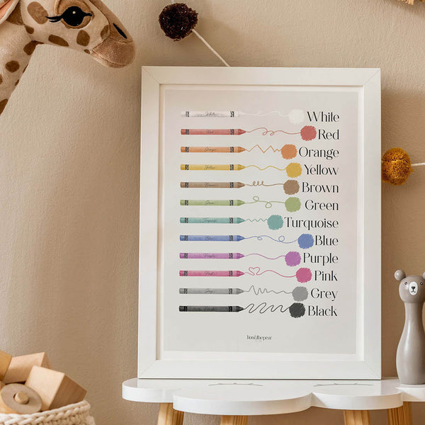 My Colourful World Art Print