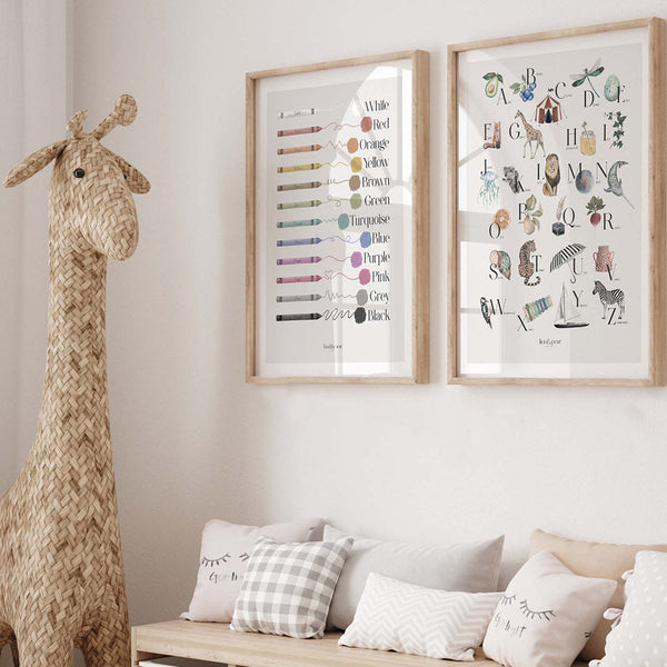 My Colourful World Art Print