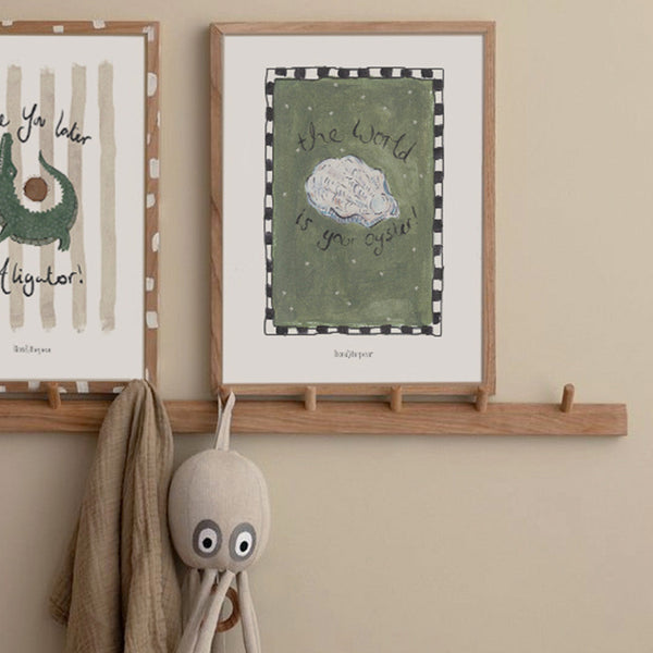 The World Is Your Oyster Art Print