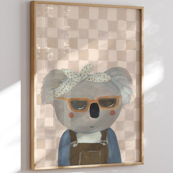 Bring Me Sunshine Koala Print Art Print