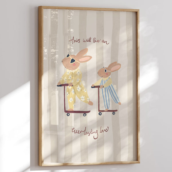 Everlasting Love Big Sister Art Print