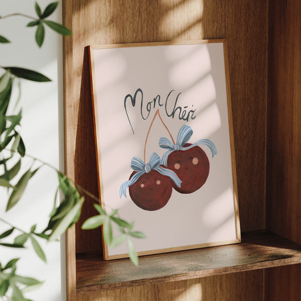 Mon Chéri Art Print
