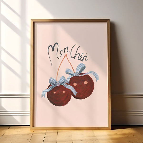 Mon Chéri Art Print
