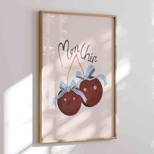 Mon Chéri Art Print