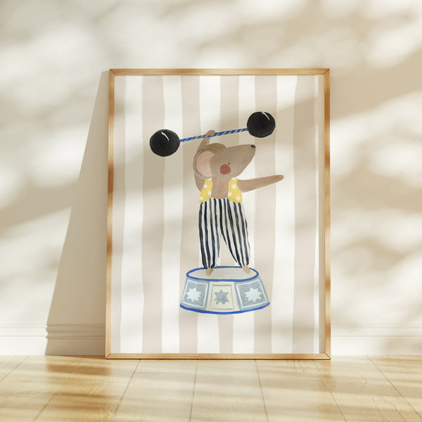 Strong Mouse Art Print