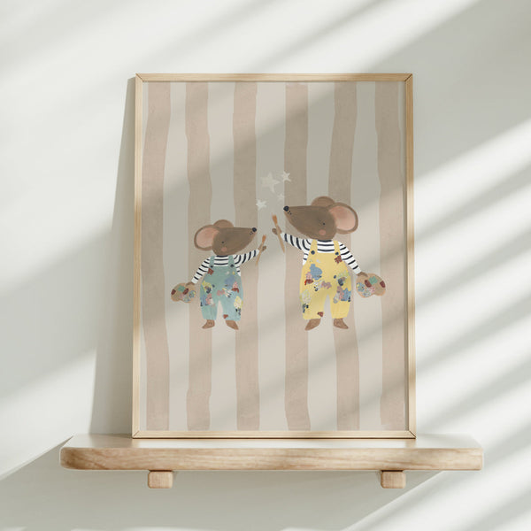 The Mouse Art Team Art Print
