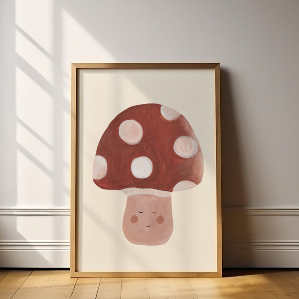 Toadstool  Art Print
