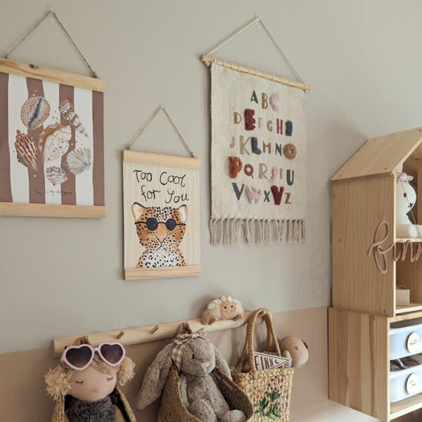 Too Cool Leopard Art Print