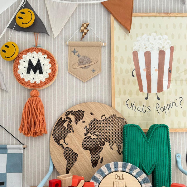 Whats Poppin? Popcorn Art Print