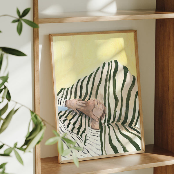 Your Hand in My Hand Art Print