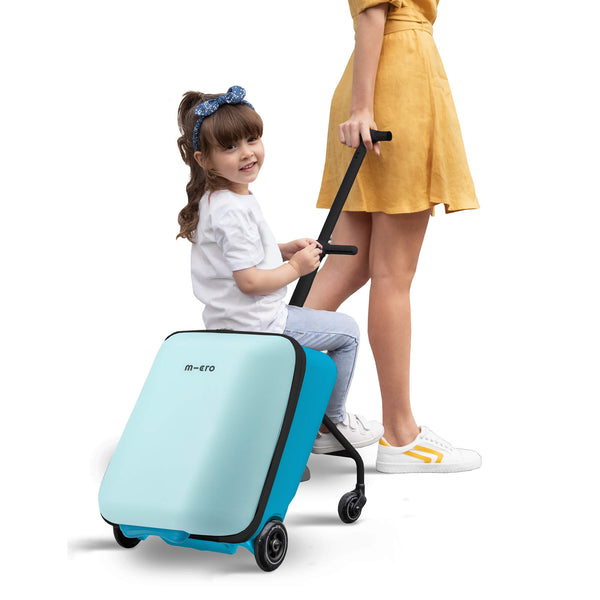Eazy Ride On Luggage Suitcase (Blue)